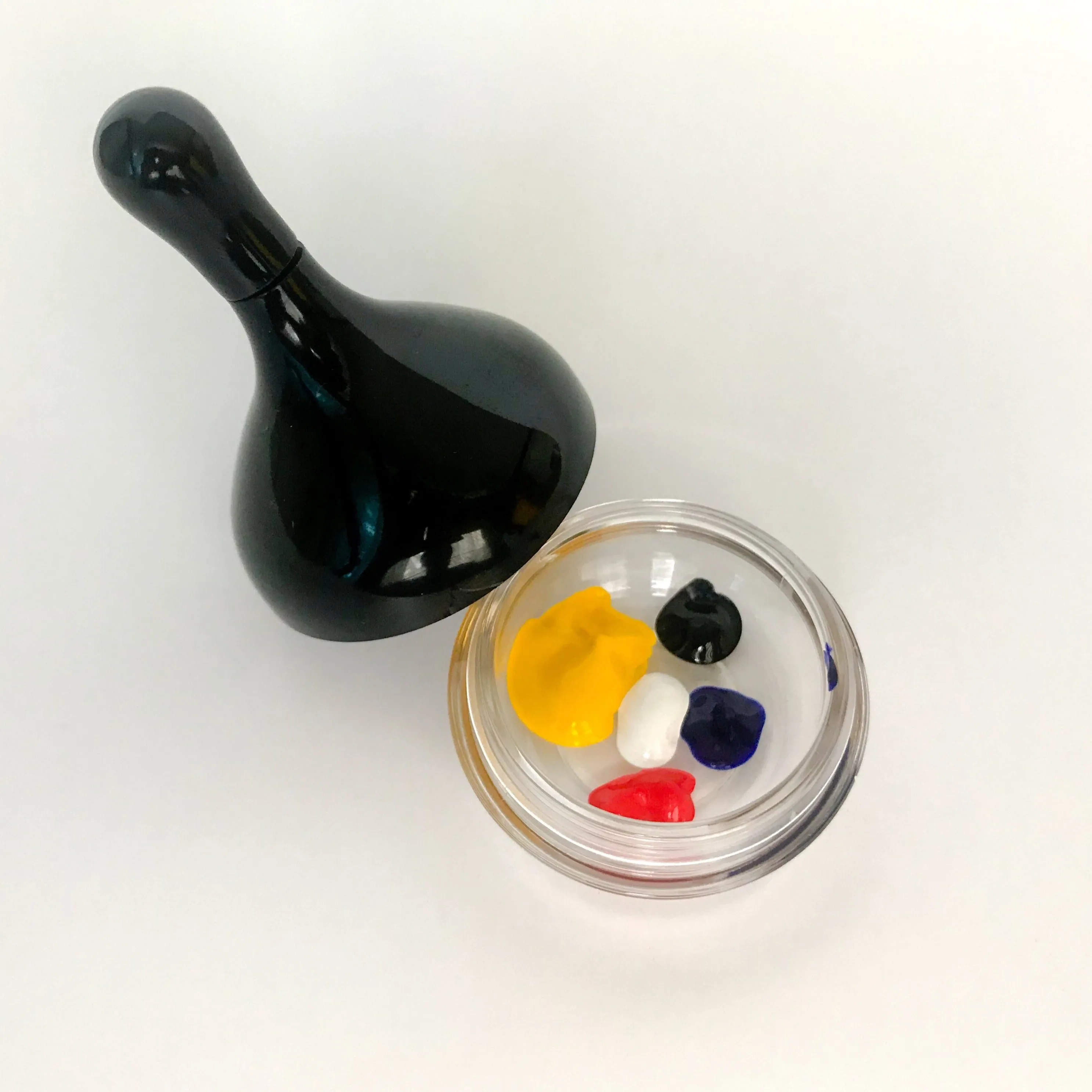 Reusable Pots with built-in lip brush for the LIPSKIT (Set of 5)