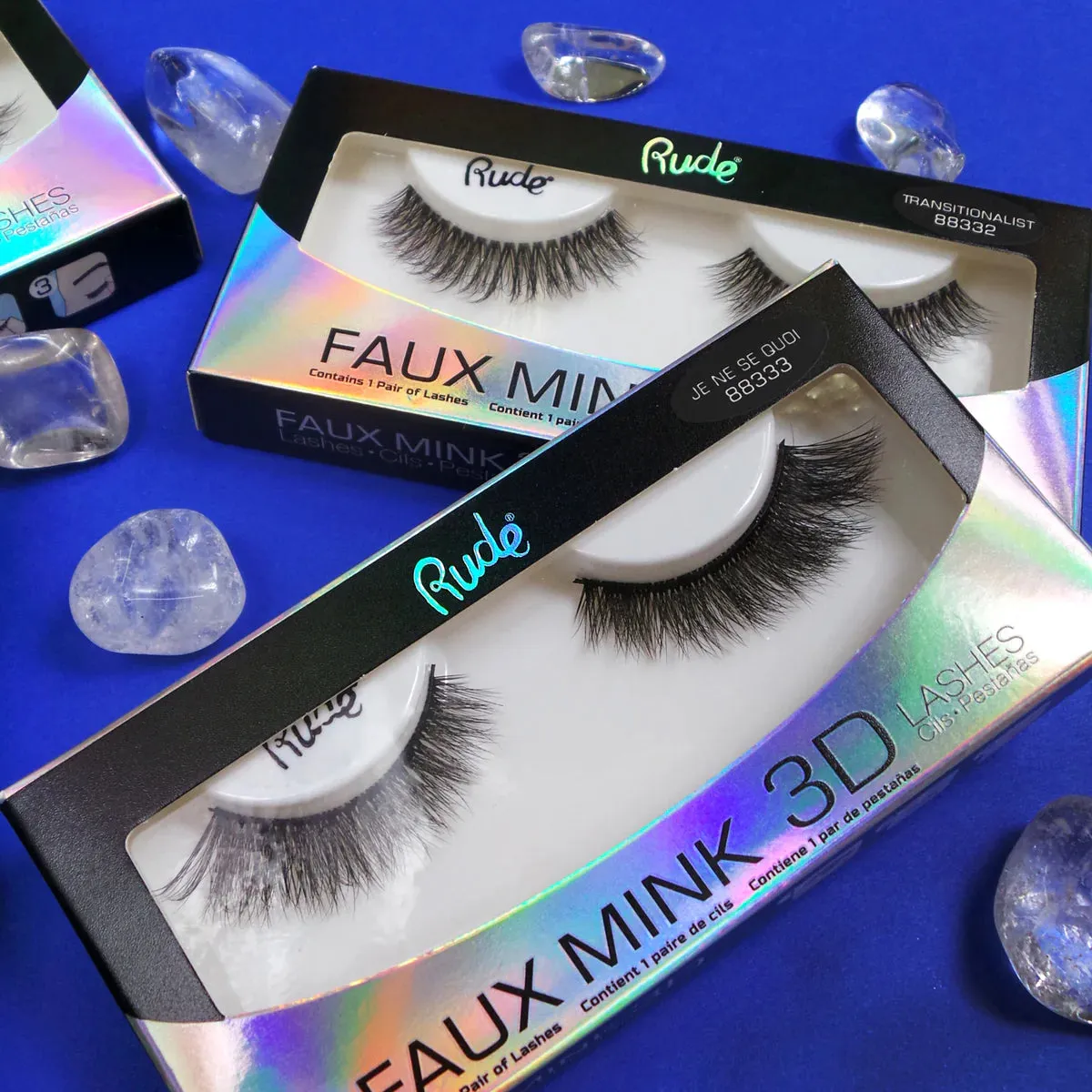 RUDE Lush - Faux Mink 3D Lashes - Transitionalist