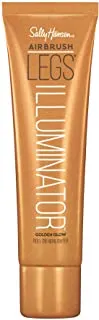 Sally Hansen Airbrush Legs® Illuminator Leg Makeup, Golden Glow, Natural, 3.4 Oz, Airbrush Tanning, Airbrush Spray Tan, Stays Fresh All Day, Water and Transfer Resistant, Easy Application