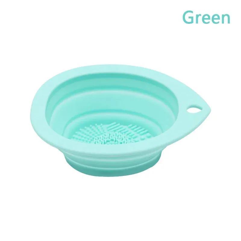 Silicone Makeup Brush Cleaner Foldable Scrubber Mat Tool