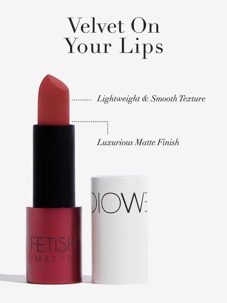 Studiowest Fetish Berry 02 Matte Lipstick - 4 gm