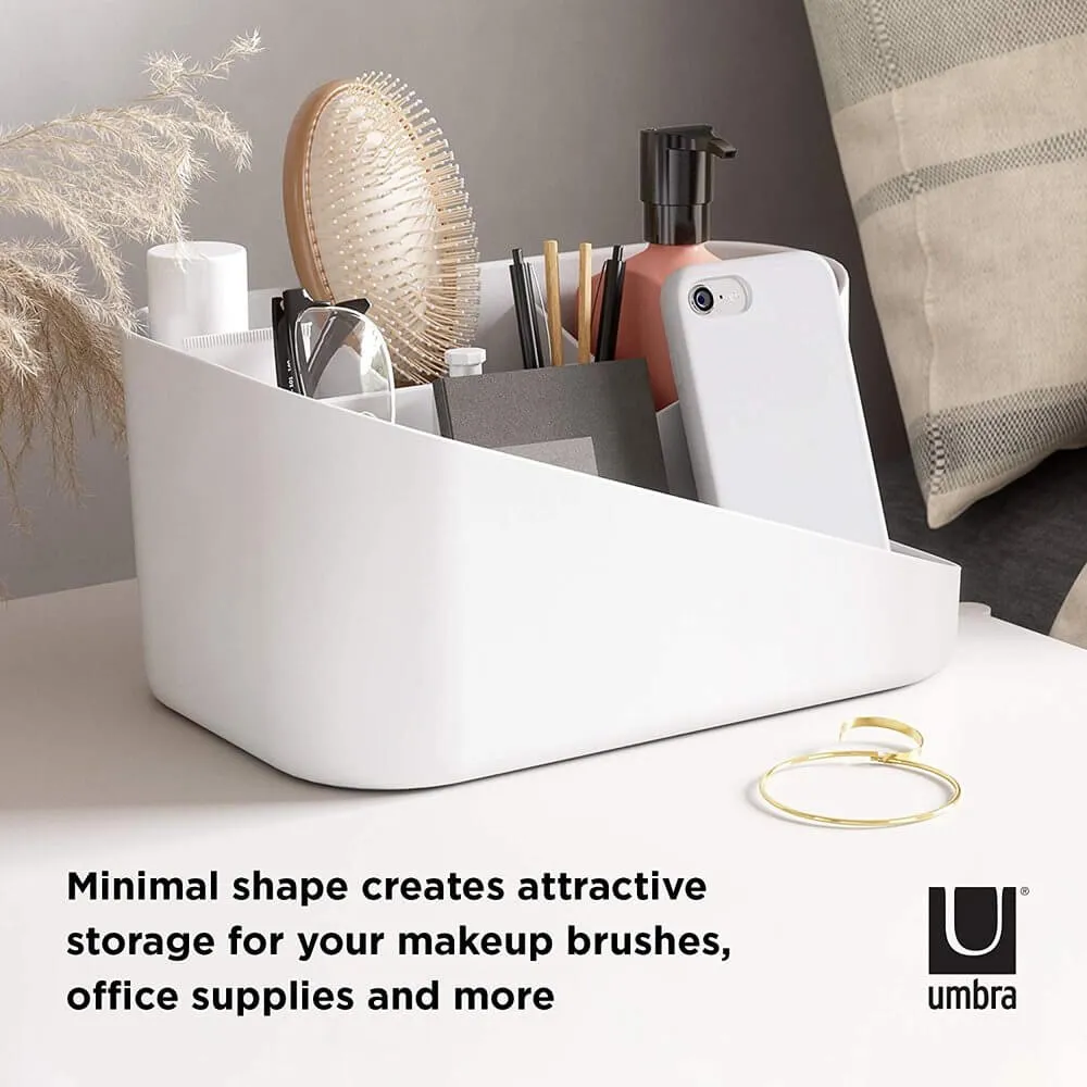 Umbra Glam Makeup Organiser White