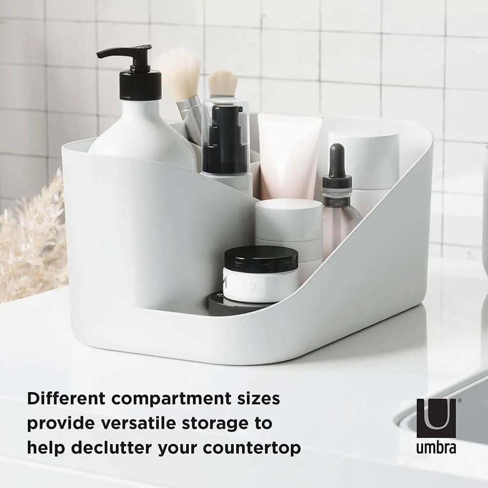 Umbra Glam Makeup Organiser White