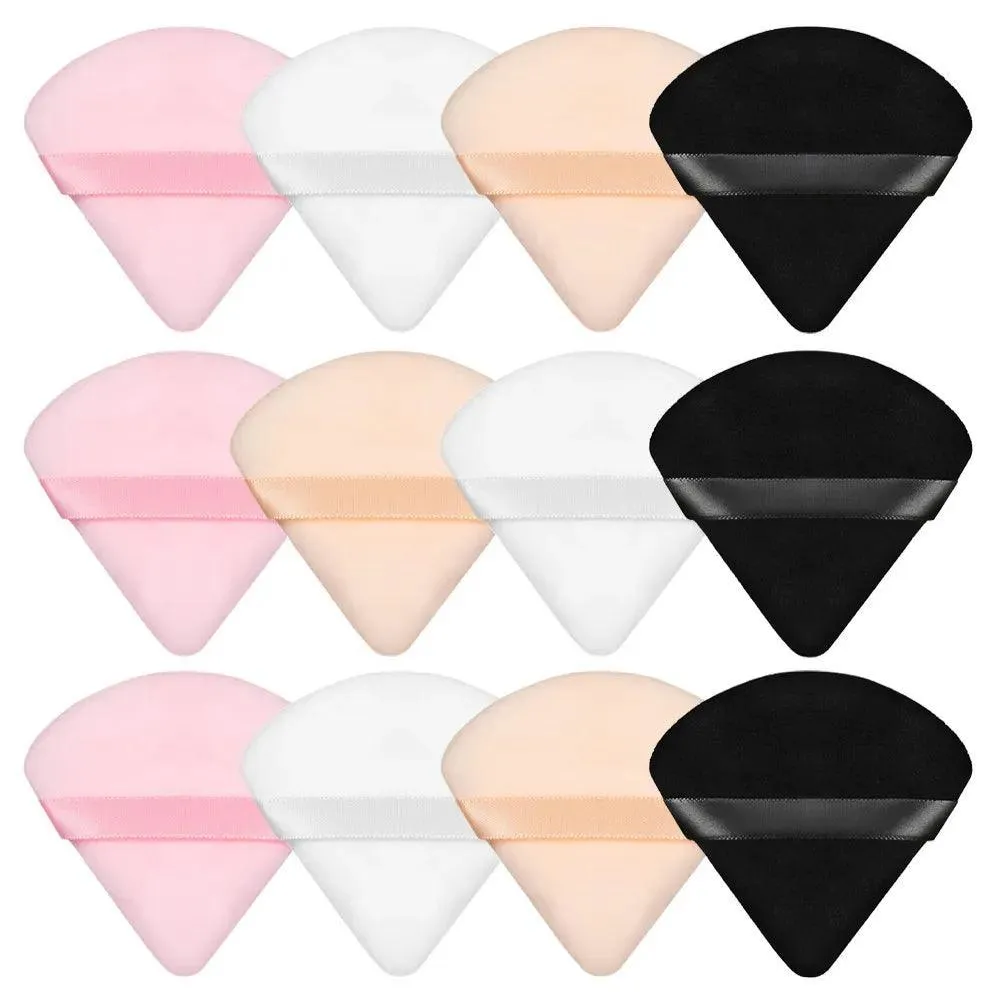 Velvet Triangle Makeup Sponge: Makeup Anytime, Anywhere