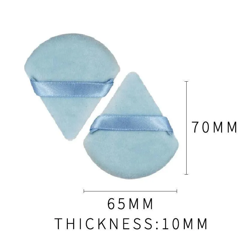 Velvet Triangle Makeup Sponge: Makeup Anytime, Anywhere