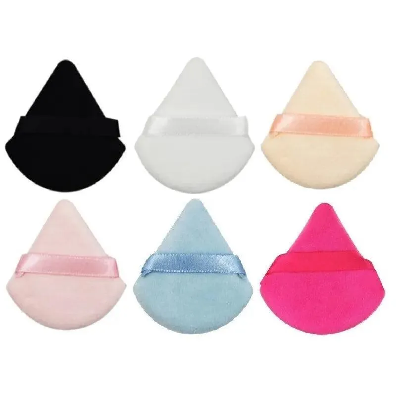 Velvet Triangle Makeup Sponge: Makeup Anytime, Anywhere