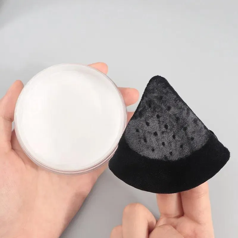 Velvet Triangle Makeup Sponge: Makeup Anytime, Anywhere