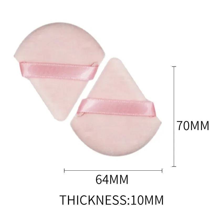 Velvet Triangle Makeup Sponge: Makeup Anytime, Anywhere