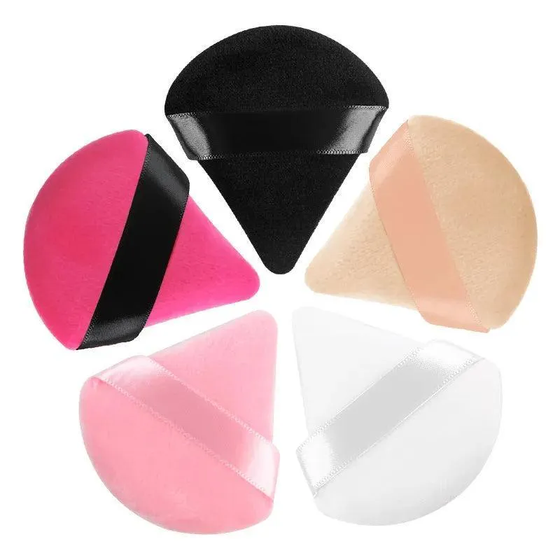 Velvet Triangle Makeup Sponge: Makeup Anytime, Anywhere