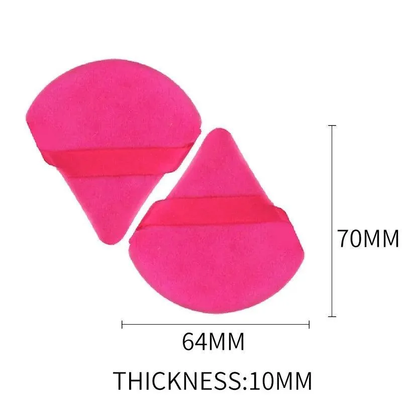 Velvet Triangle Makeup Sponge: Makeup Anytime, Anywhere