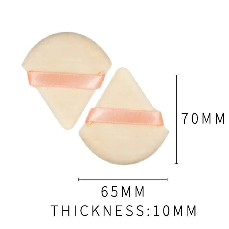 Velvet Triangle Makeup Sponge: Makeup Anytime, Anywhere