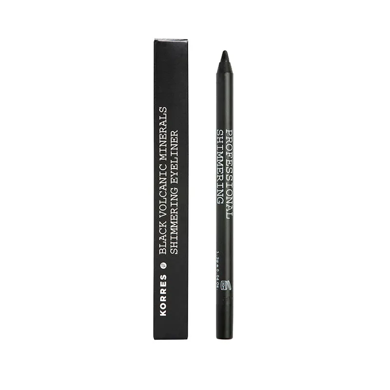 Volcanic Minerals Professional Shimmering Eyeliner 01 Black